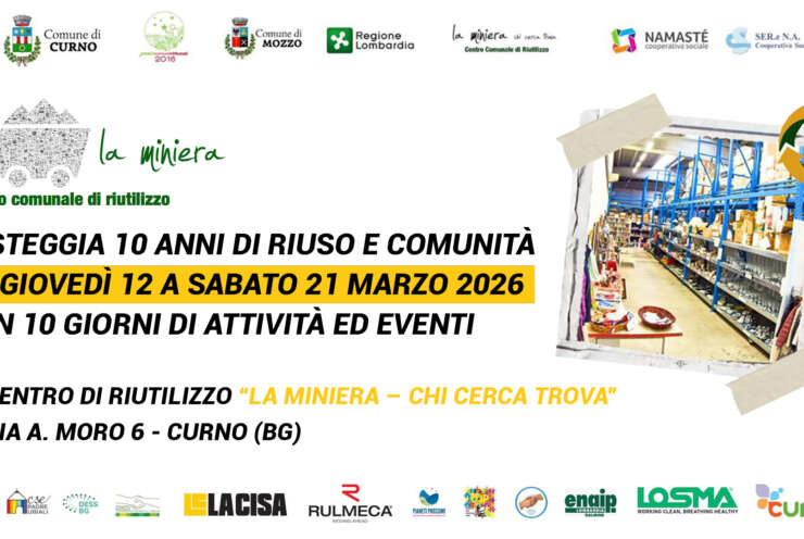 Miniera Curno per i 10 anni, ‘Un compleanno che parla di futuro’